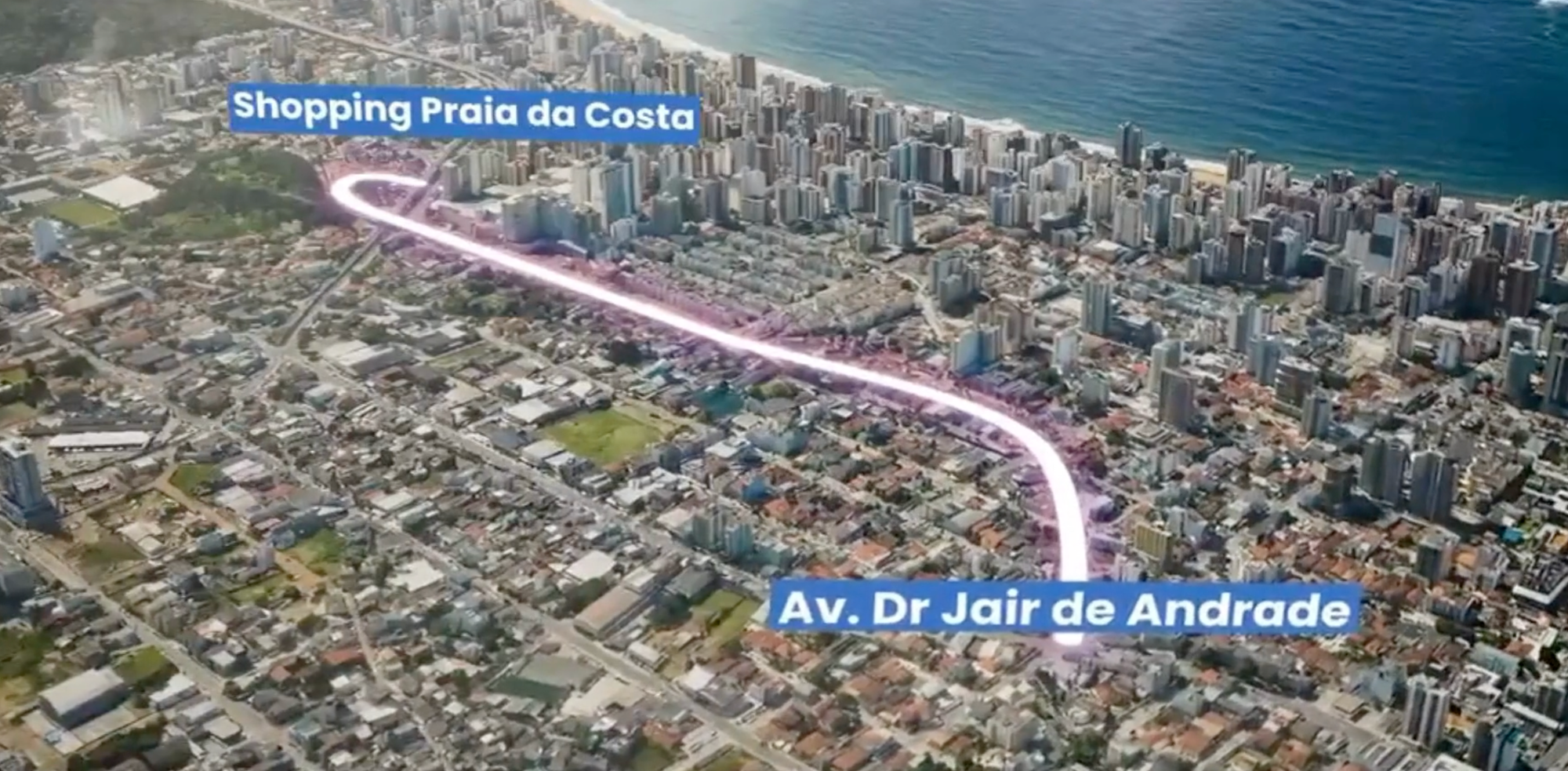 Vila Velha vai ganhar nova avenida de 4,5 km, passarela e faixa exclusiva para ônibus