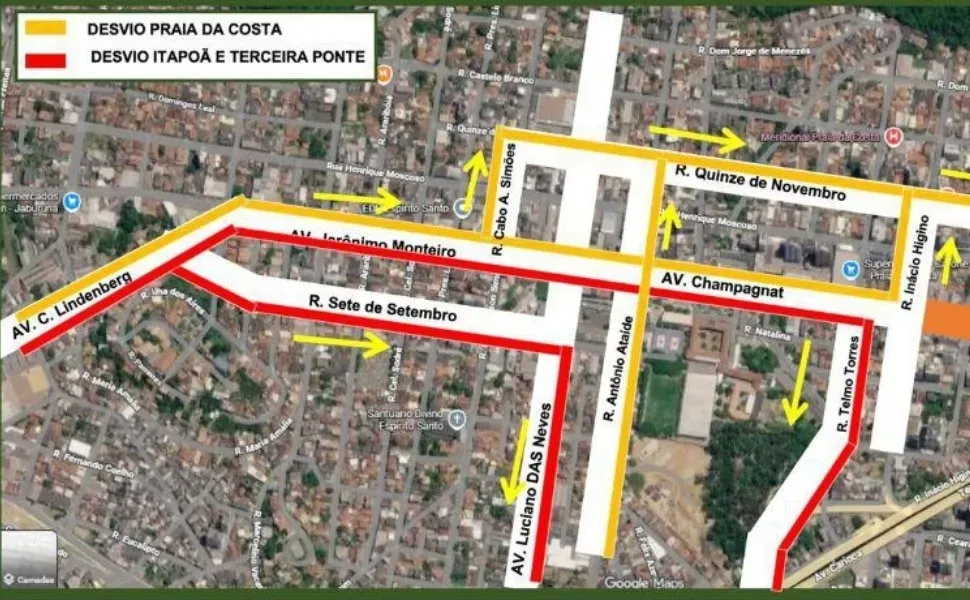Ponte da Av. Champagnat será demolida a partir de terça (14)