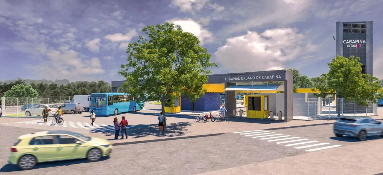 Terminal de Carapina vai dobrar de tamanho: obra de R$ 20 milhões começa na Serra