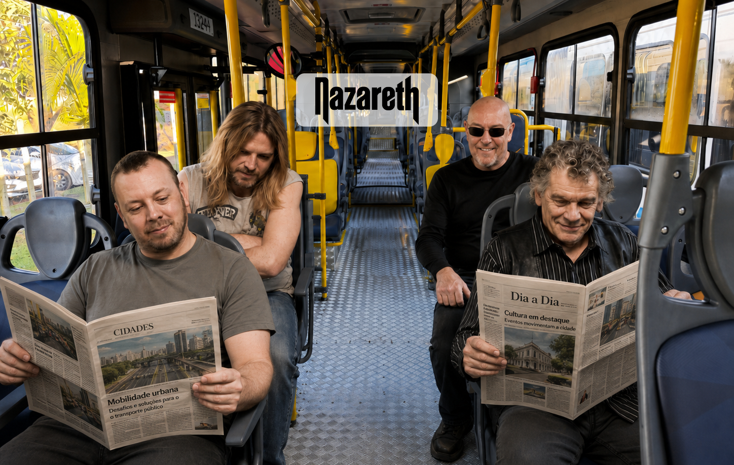 Hoje é dia de Rock! Banda Nazareth em Vitória com horários extras do Transcol e Aquaviário